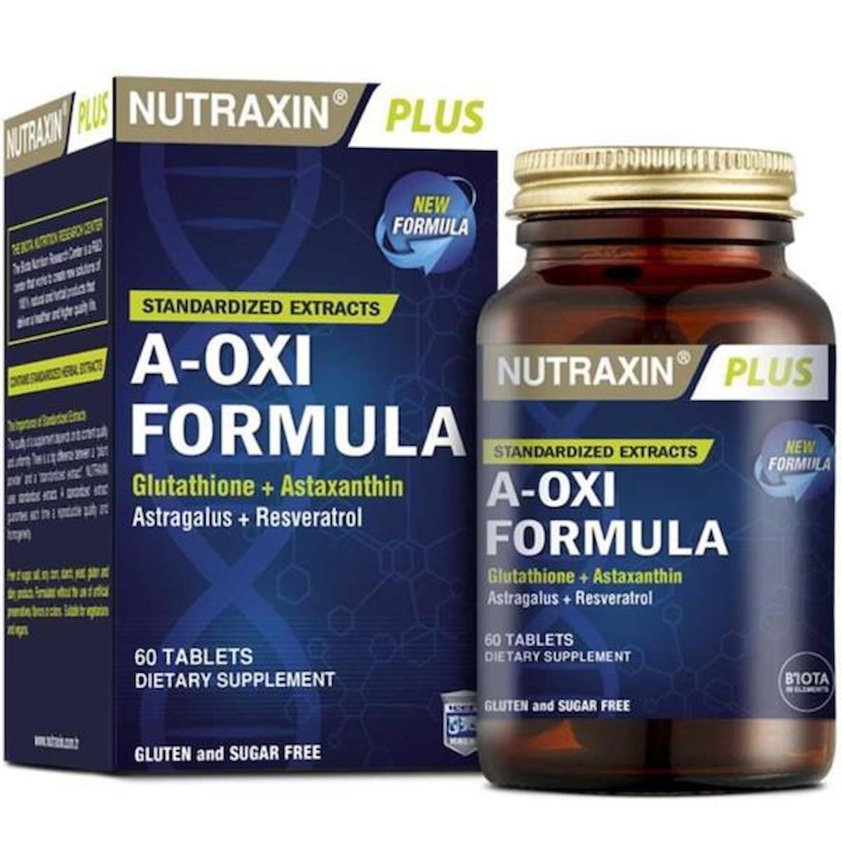 Nutraxin A Oxi Formula Sade Unisex Vitamin 60 Kapsül