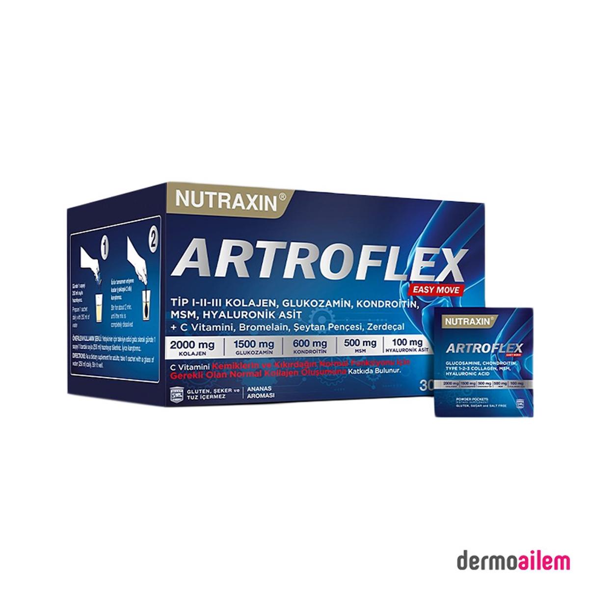 Nutraxin Artroflex Easy Toz Kolajen 30 Adet