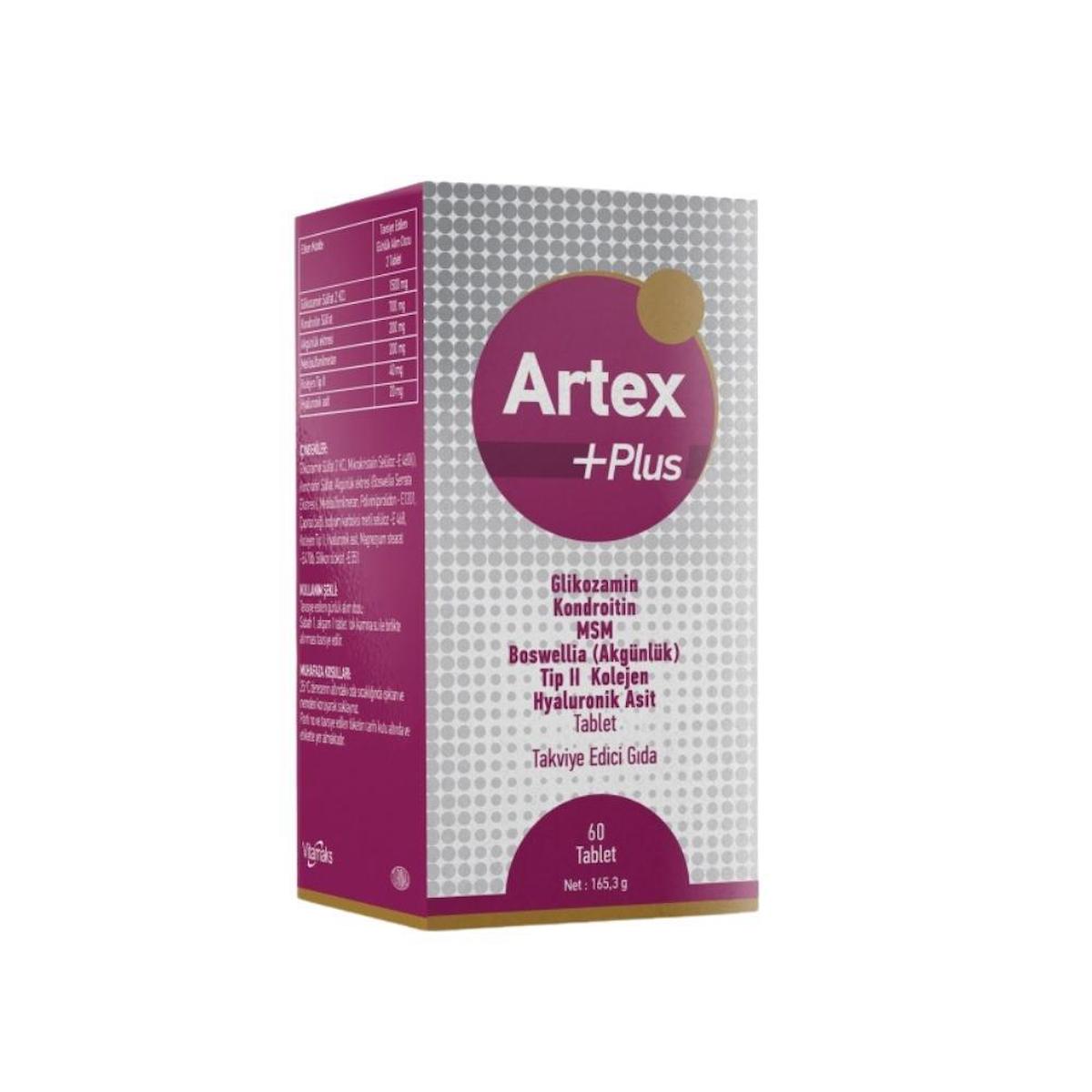 Vitamaks Artex Plus Tablet Kolajen 60 Tablet