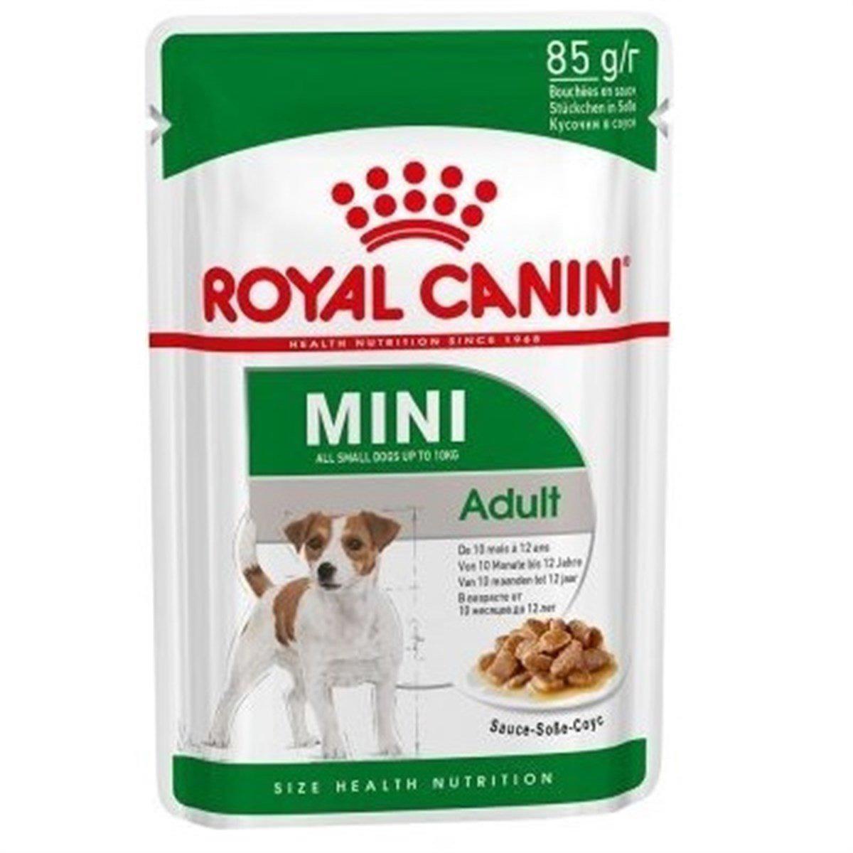 Royal Canin Size Health Nutrition Soslu Yetişkin Yaş Köpek Maması 85 gr Tekli