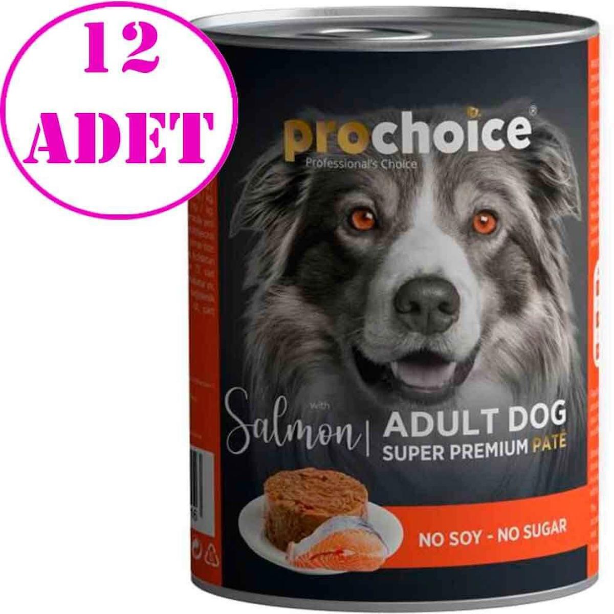 Pro Choice Super Premium Somonlu Yaş Köpek Maması 400 gr 12'li