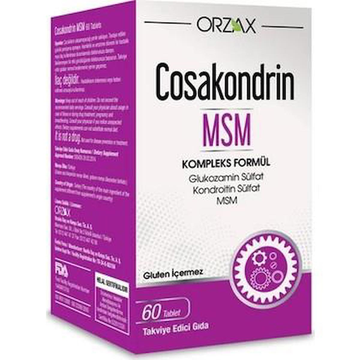Ocean Cosakondrin Msm Glukozamin 60 Tablet