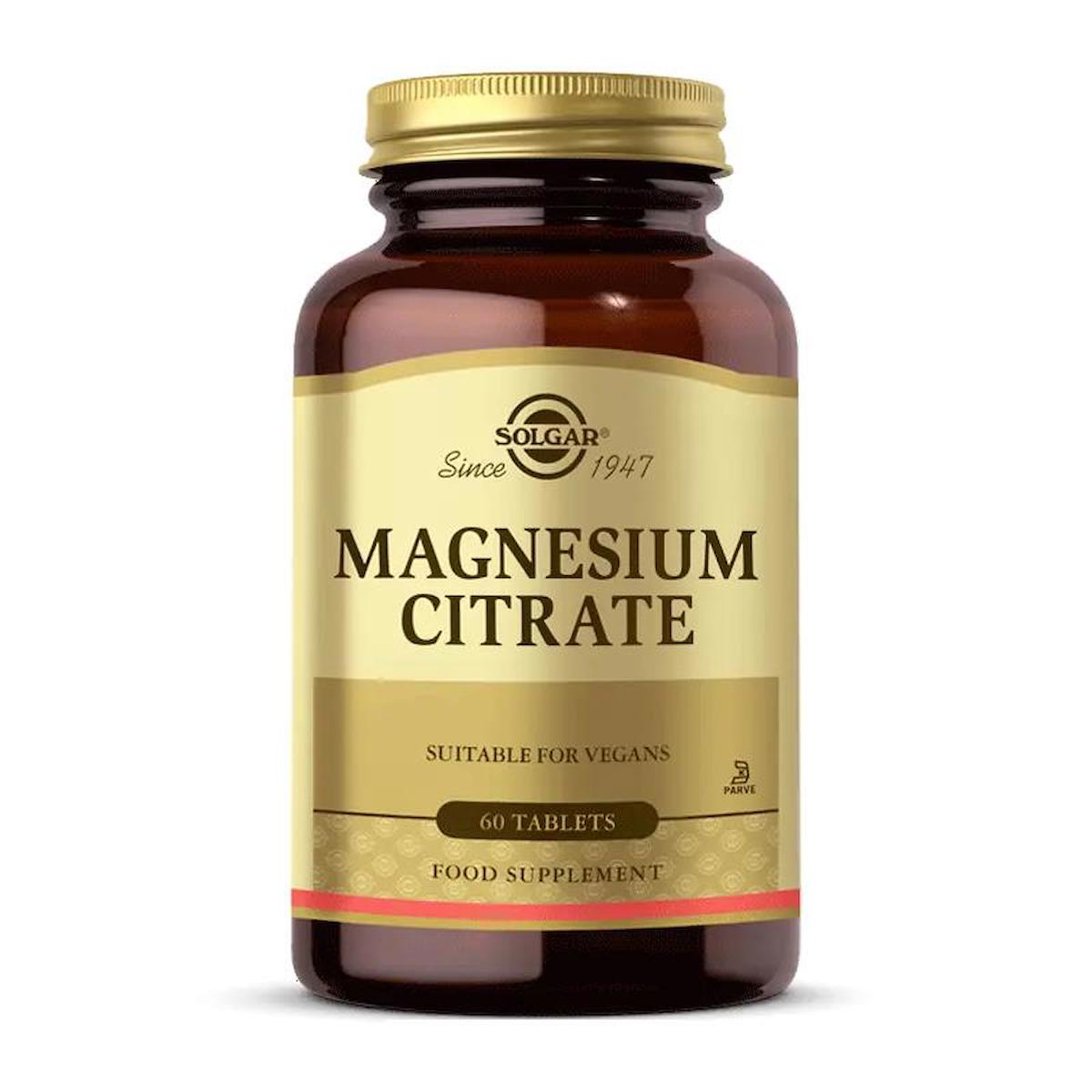 Solgar Magnesium Aromasız Yetişkin Bitkisel Besin Desteği 60 Tablet