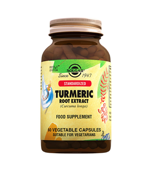 Solgar Turmeric Root Extract Sade Yetişkin Bitkisel Besin Desteği 60 Kapsül
