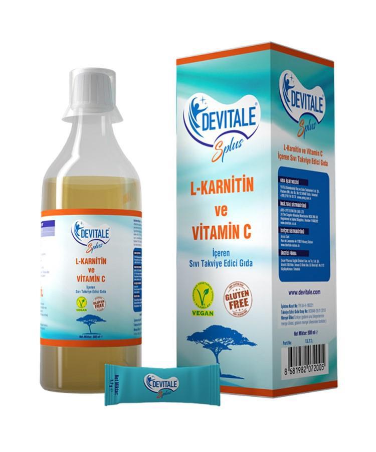 Devitale Splus C Aromalı Çocuk Bitkisel Besin Desteği 500 ml