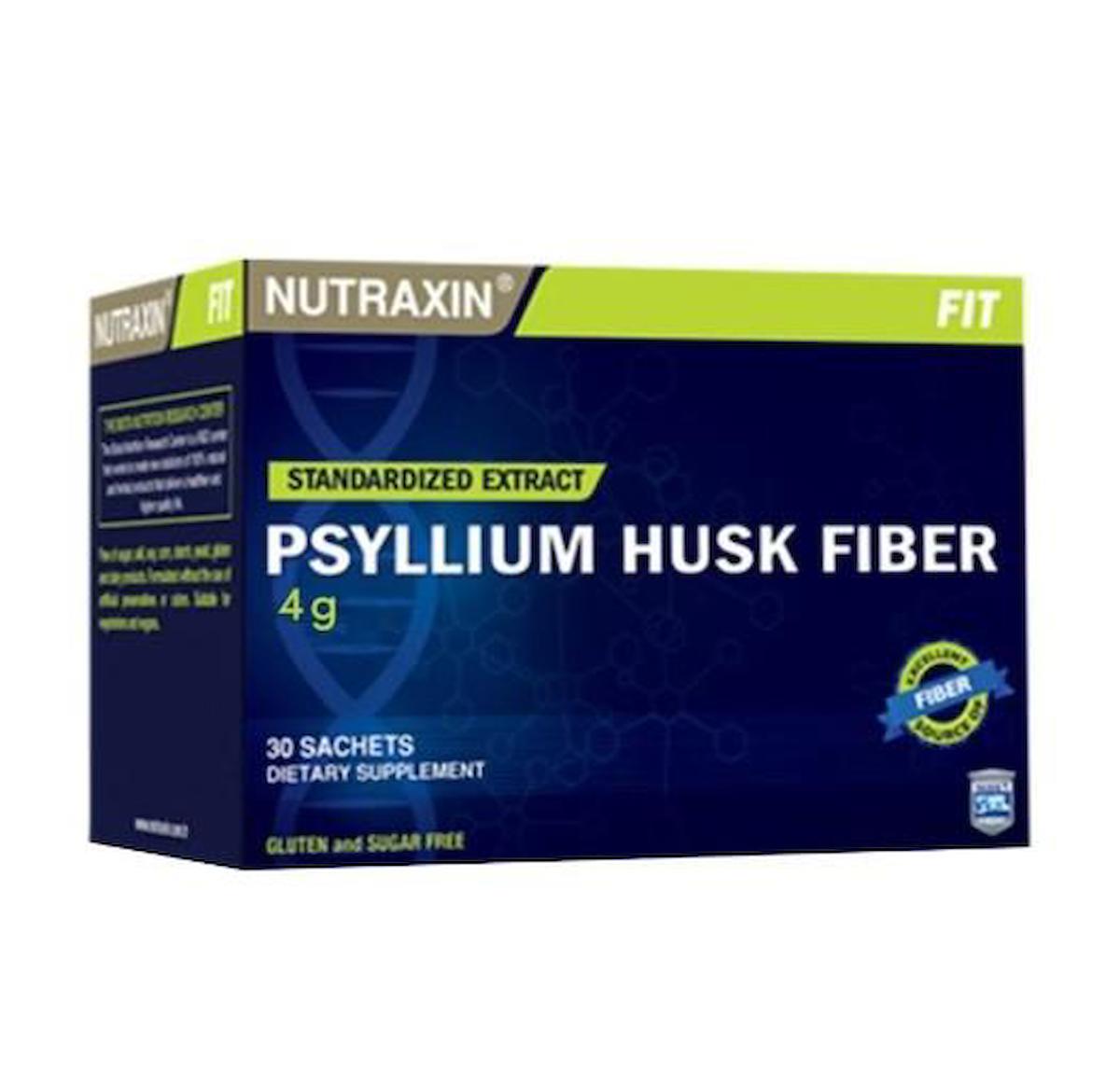 Nutraxin Plus Psyllium Aromasız Yetişkin Bitkisel Besin Desteği 4x30 Şase