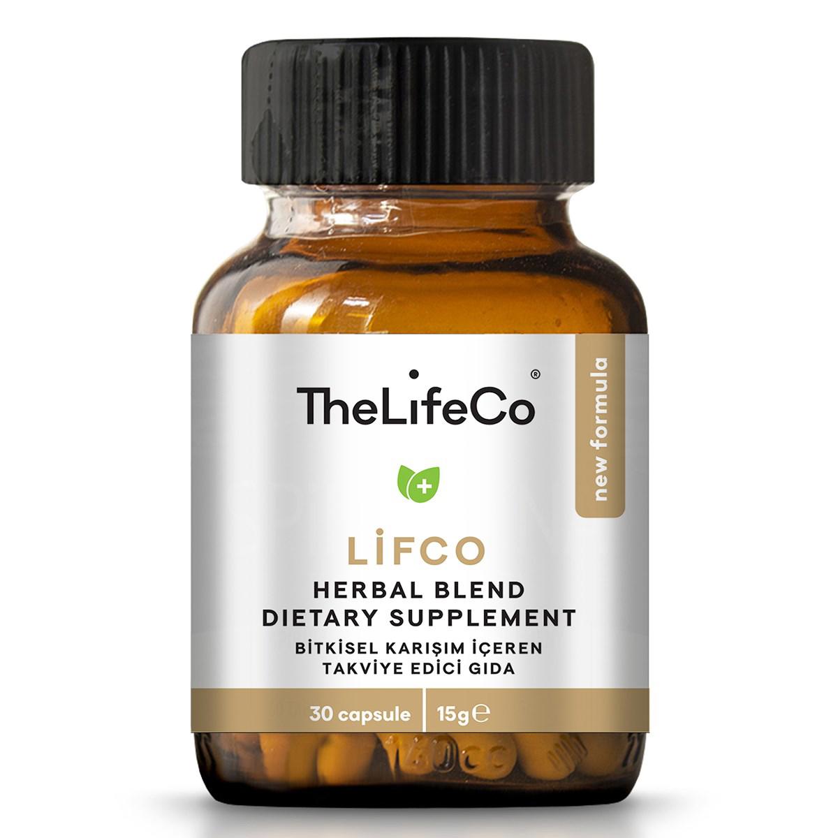 Thelifeco Lifco Aromasız Yetişkin Bitkisel Besin Desteği 30 Tablet