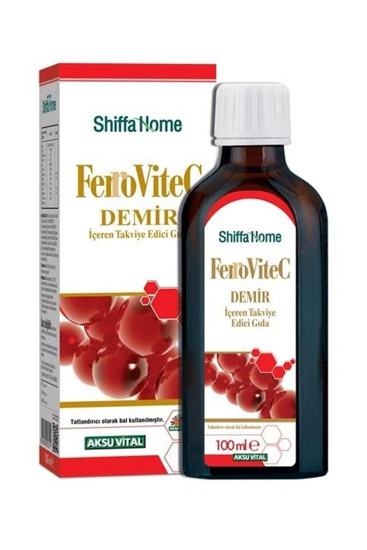 Shiffa Home Demir Aromasız Yetişkin Bitkisel Besin Desteği 100 ml