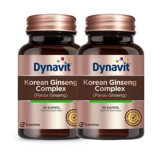 Dynavit Korean Ginseng Complex Sade Yetişkin Bitkisel Besin Desteği 2x30 Tablet