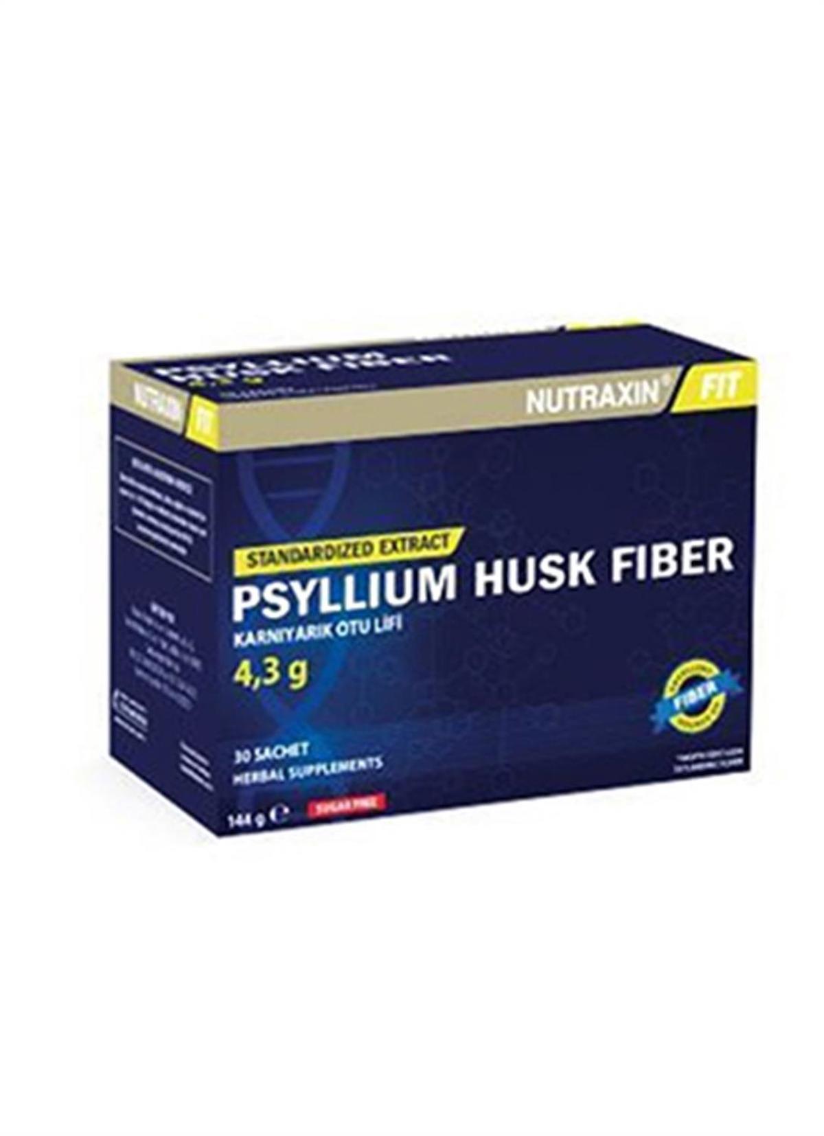 Nutraxin Psyllium Aromasız Yetişkin Bitkisel Besin Desteği 4grx30 Şase