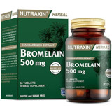 Nutraxin Bromelain Sade Yetişkin Bitkisel Besin Desteği 60 Tablet