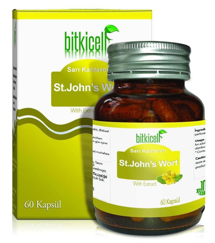 Bitkicell St.John Aromalı Yetişkin Bitkisel Besin Desteği 60 Tablet