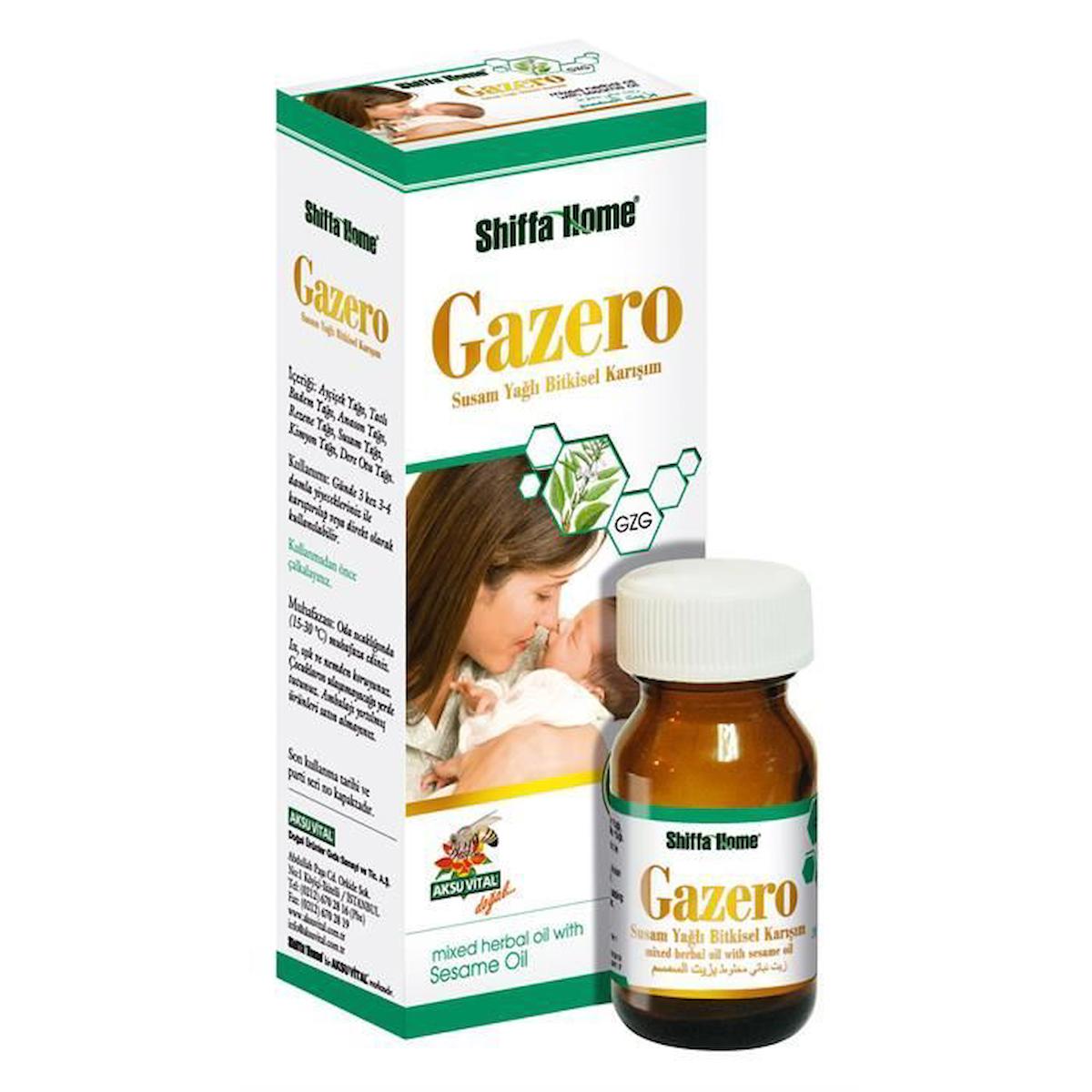 Shiffa Home Gazero Aromalı Bebek Bitkisel Besin Desteği 20 ml