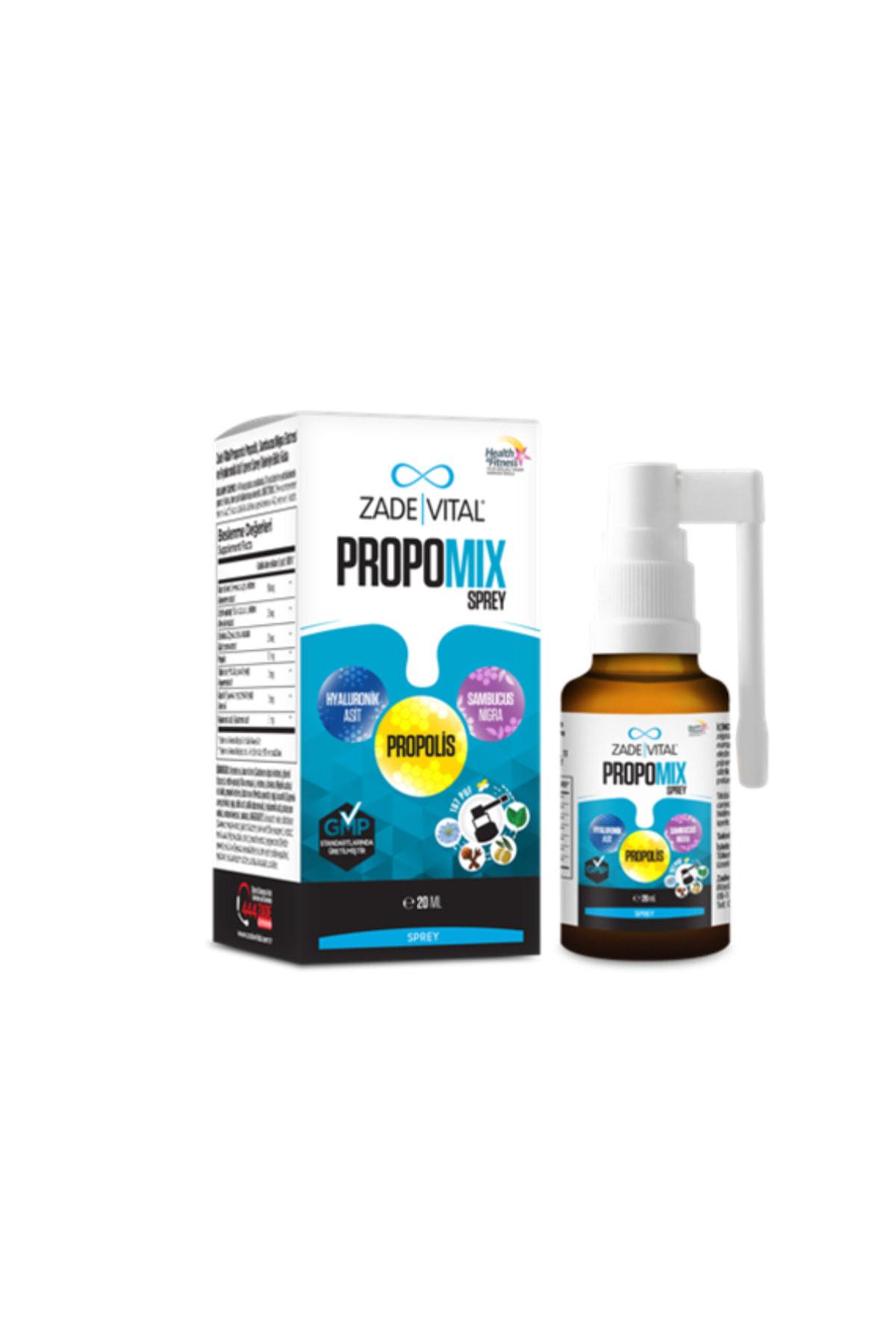 Zade Vital Propo Mix Aromasız Yetişkin Bitkisel Besin Desteği 20 ml