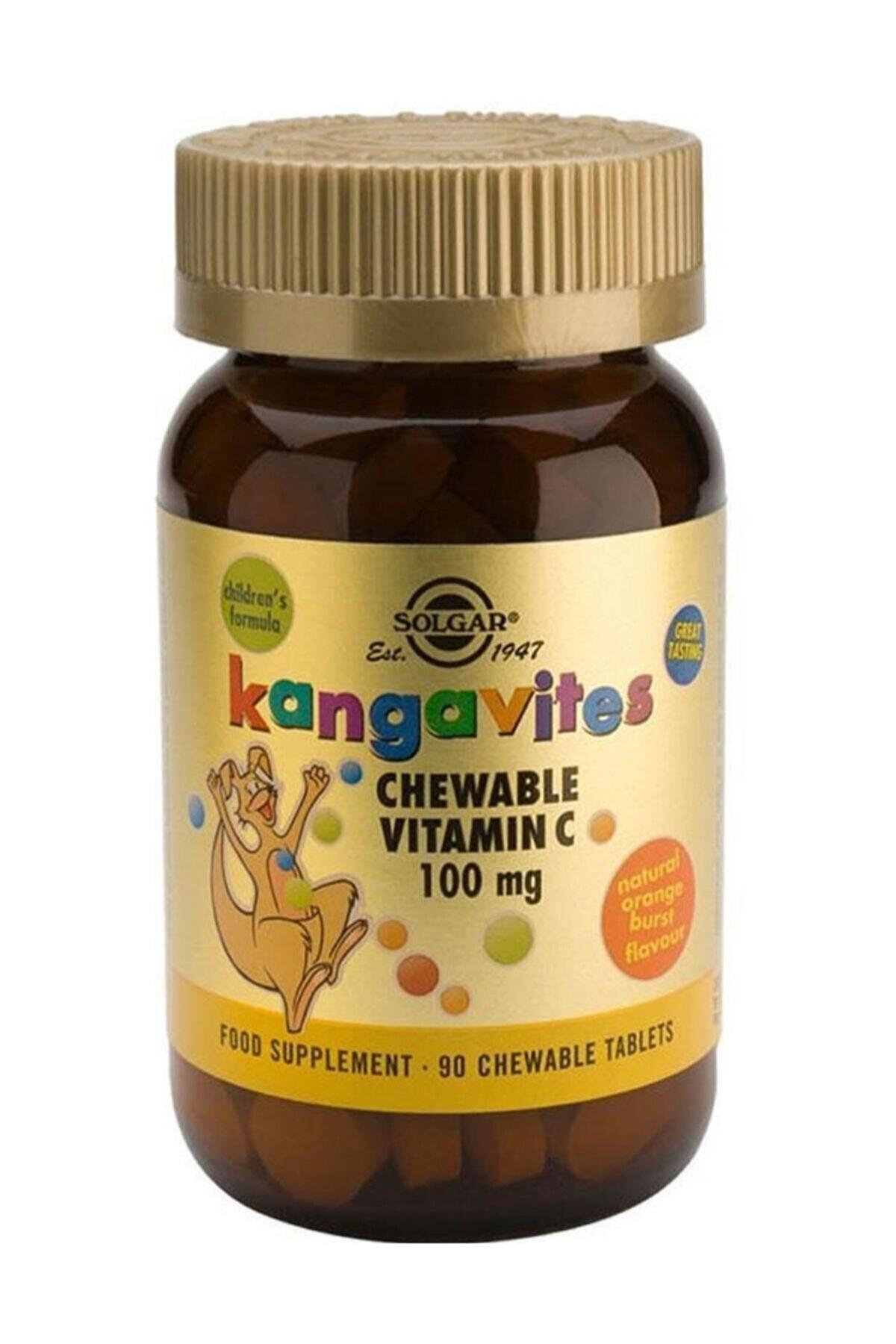 Solgar Kangavites Aromasız Yetişkin Bitkisel Besin Desteği 90 Tablet