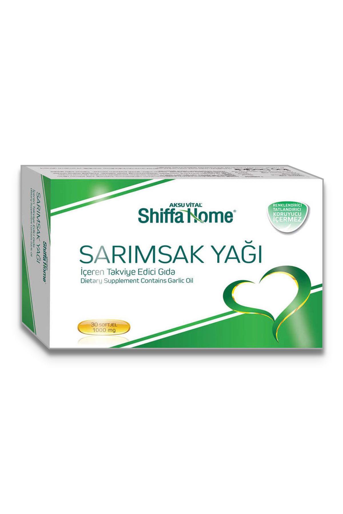 Shiffa Home Aksuvital Shiffa Home Aromasız Yetişkin Bitkisel Besin Desteği 30 Kapsül