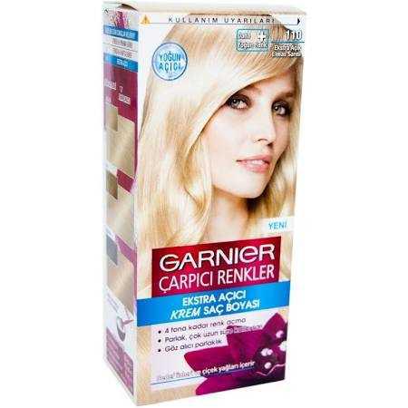Garnier 110 Ekstra Açık Elmas Sarısı Krem Saç Boyası 112 ml