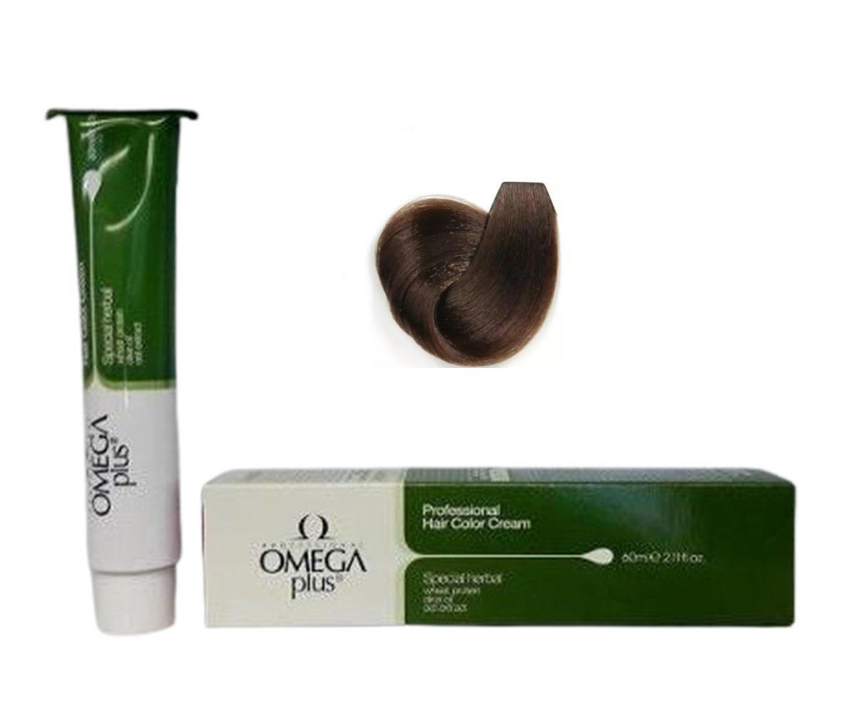 Omega Plus 7.00 Yoğun Kumral Amonyaksız Krem Saç Boyası 60 ml