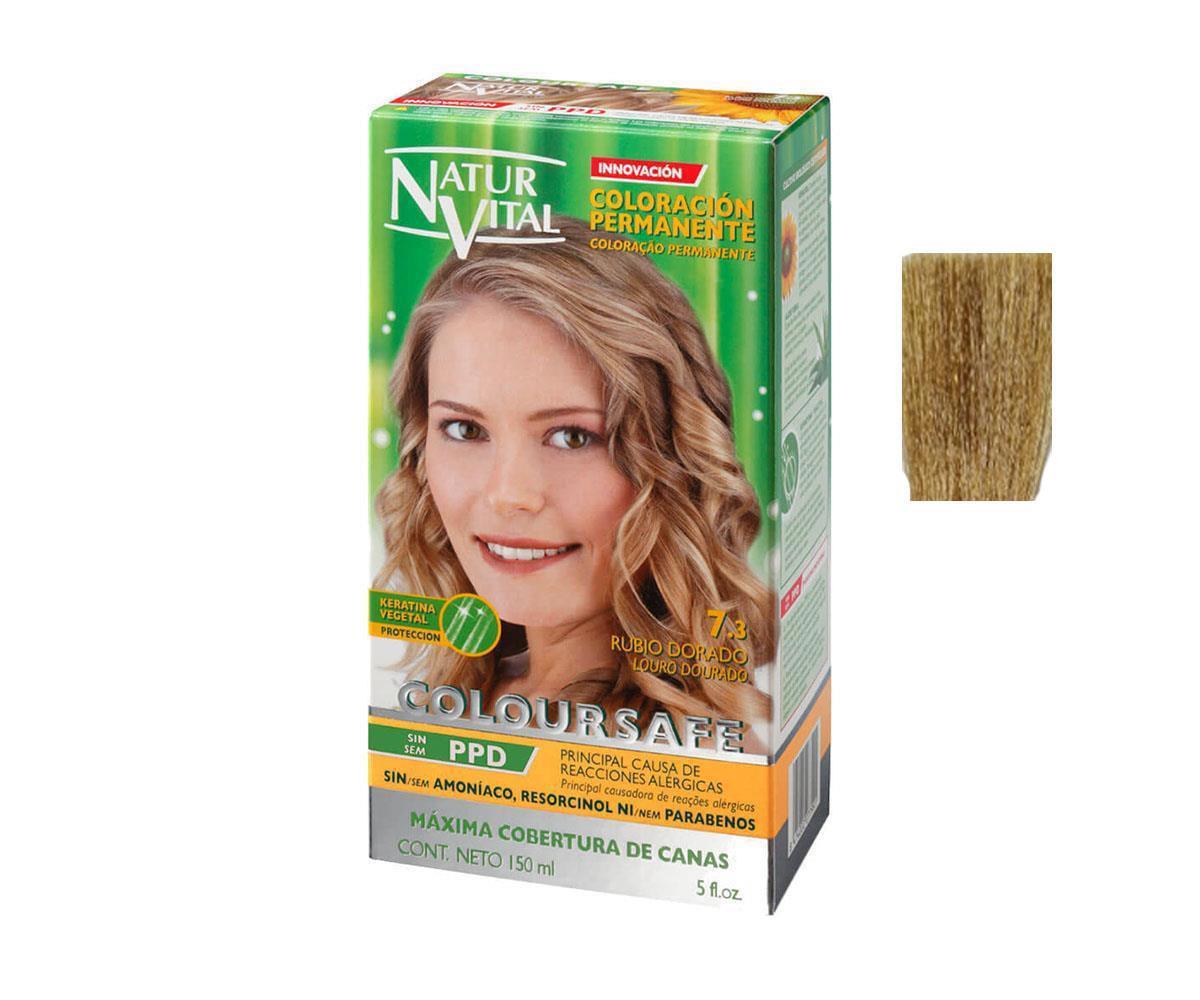 Naturvital 7.3 Golden Blonde Organik Krem Saç Boyası