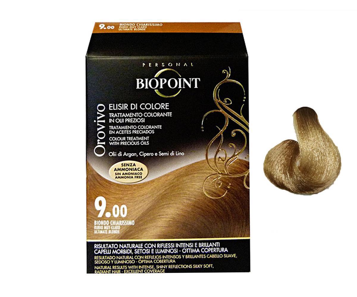 Biopoint 9.00 Sarı Amonyaksız Krem Saç Boyası 60 ml