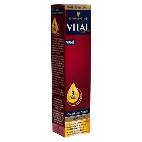 Vital 7.00 Kumral Krem Saç Boyası 60 ml