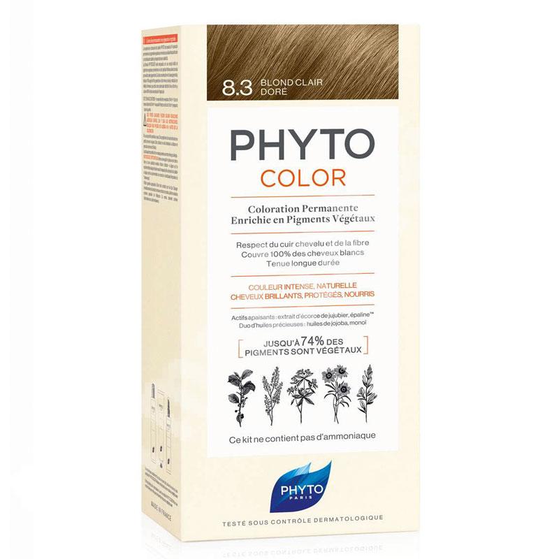 Phyto 8.3 Sarı Dore Amonyaksız Krem Saç Boyası