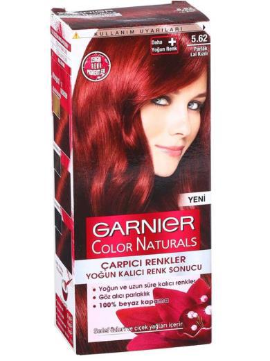Garnier 5.62 Parlak Lal Kızılı Krem Saç Boyası 112 ml