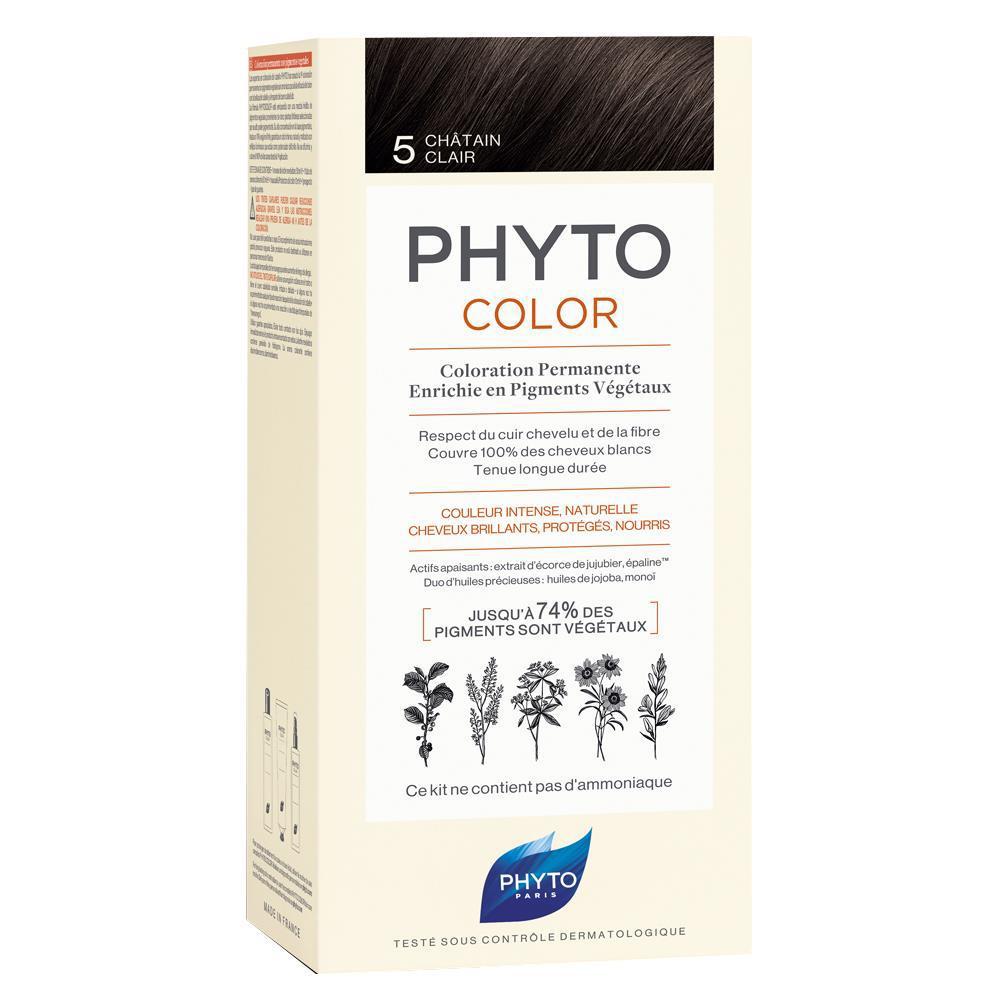 Phyto 5 Açık Kestane Amonyaksız Krem Saç Boyası