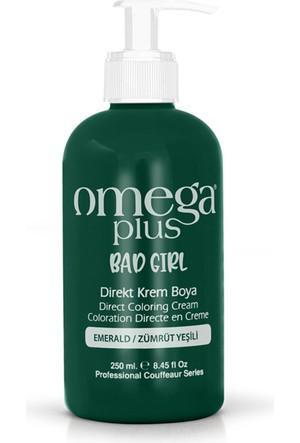 Omega Plus Zümrüt Yeşil Amonyaksız Krem Saç Boyası 250 ml
