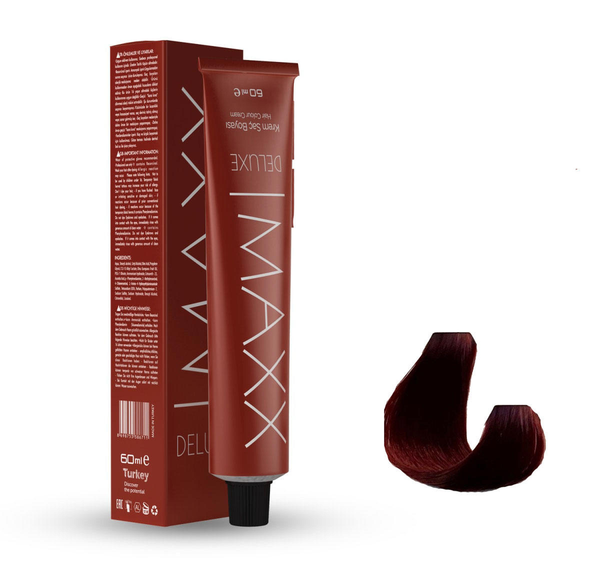 Maxx 55.46 Kızıl Büyü Krem Saç Boyası 60 ml