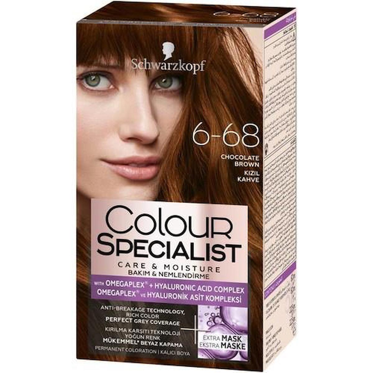 Schwarzkopf 6.68 Kızıl Kahve Krem Saç Boyası 150 ml