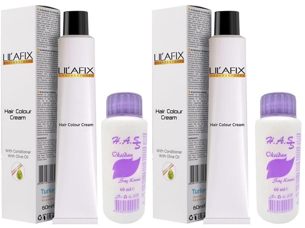 Lilafix 7.7 Işıltılı Kahve Amonyaksız Krem Saç Boyası 60 ml