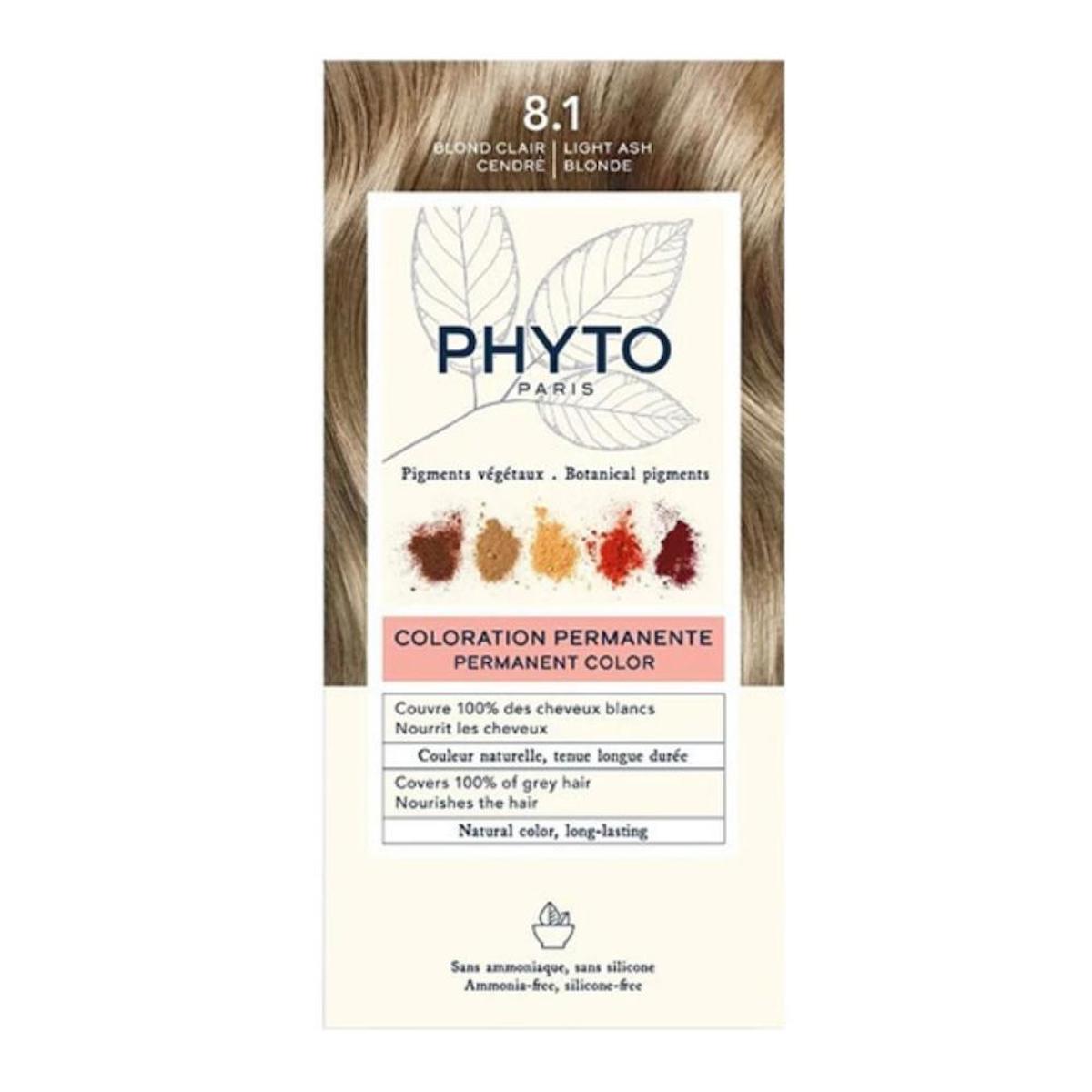 Phyto 8.1 Küllü Sarı Amonyaksız Krem Saç Boyası