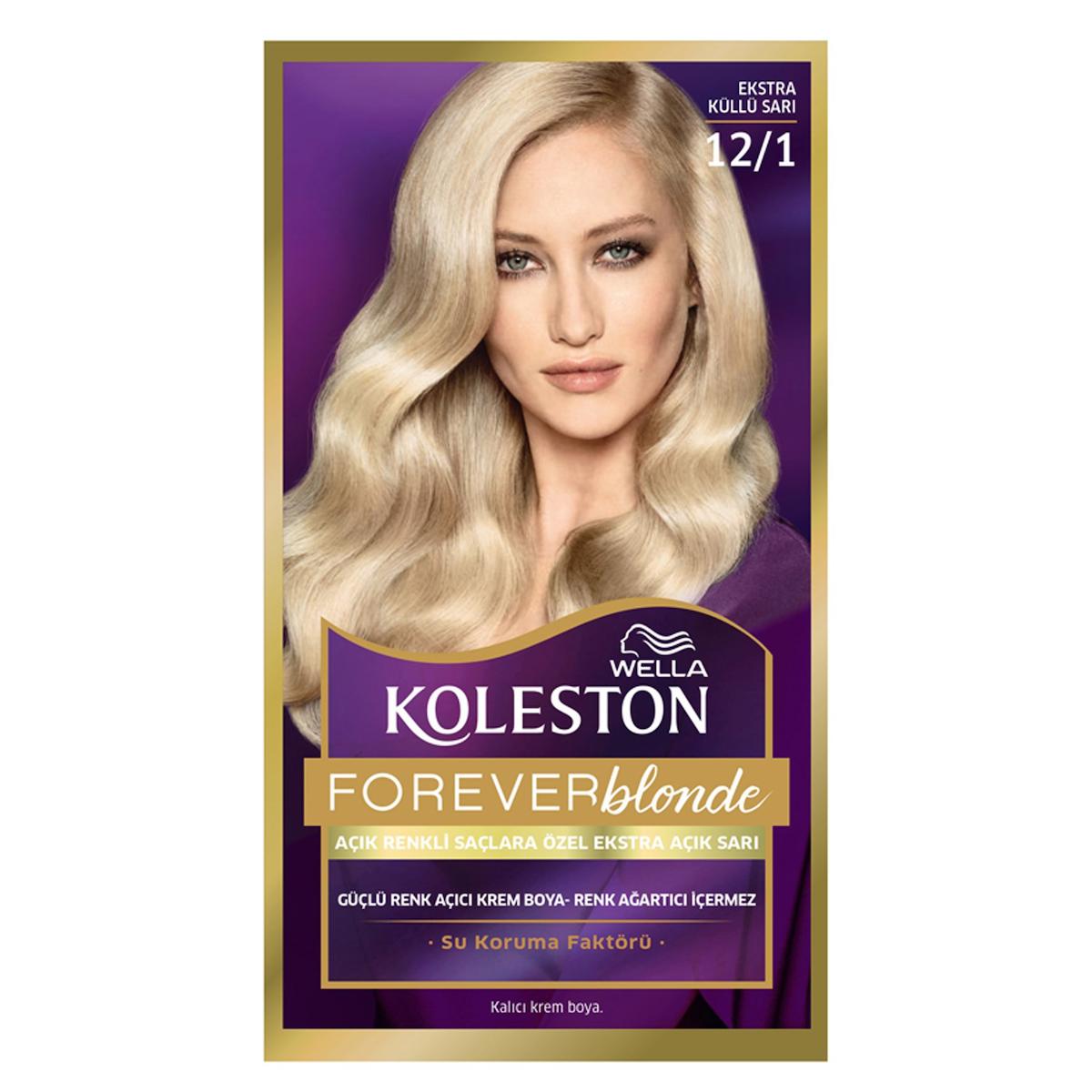 Wella Koleston 12.1 Ekstra Küllü Sarı Krem Saç Boyası 50 ml