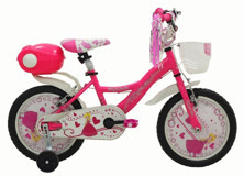 Belderia Vision Princesse 16 Jant 1 Vites 4 Yaş Pembe Çocuk Bisikleti