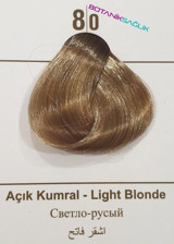 Colorx 8.0 Açık Kumral Krem Saç Boyası 60 ml