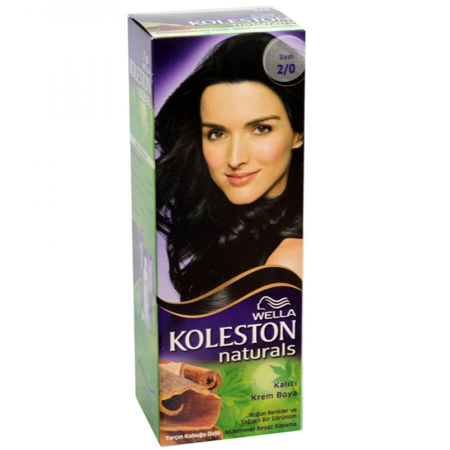 Wella Koleston 2.0 Siyah Krem Saç Boyası 50 ml