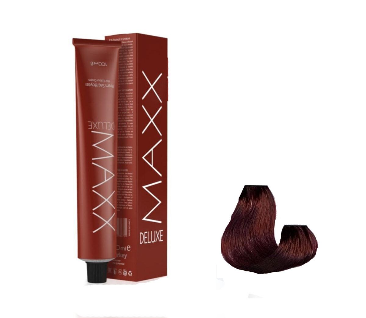 Maxx 4.65 Kızıl Amonyaksız Krem Saç Boyası 60 ml