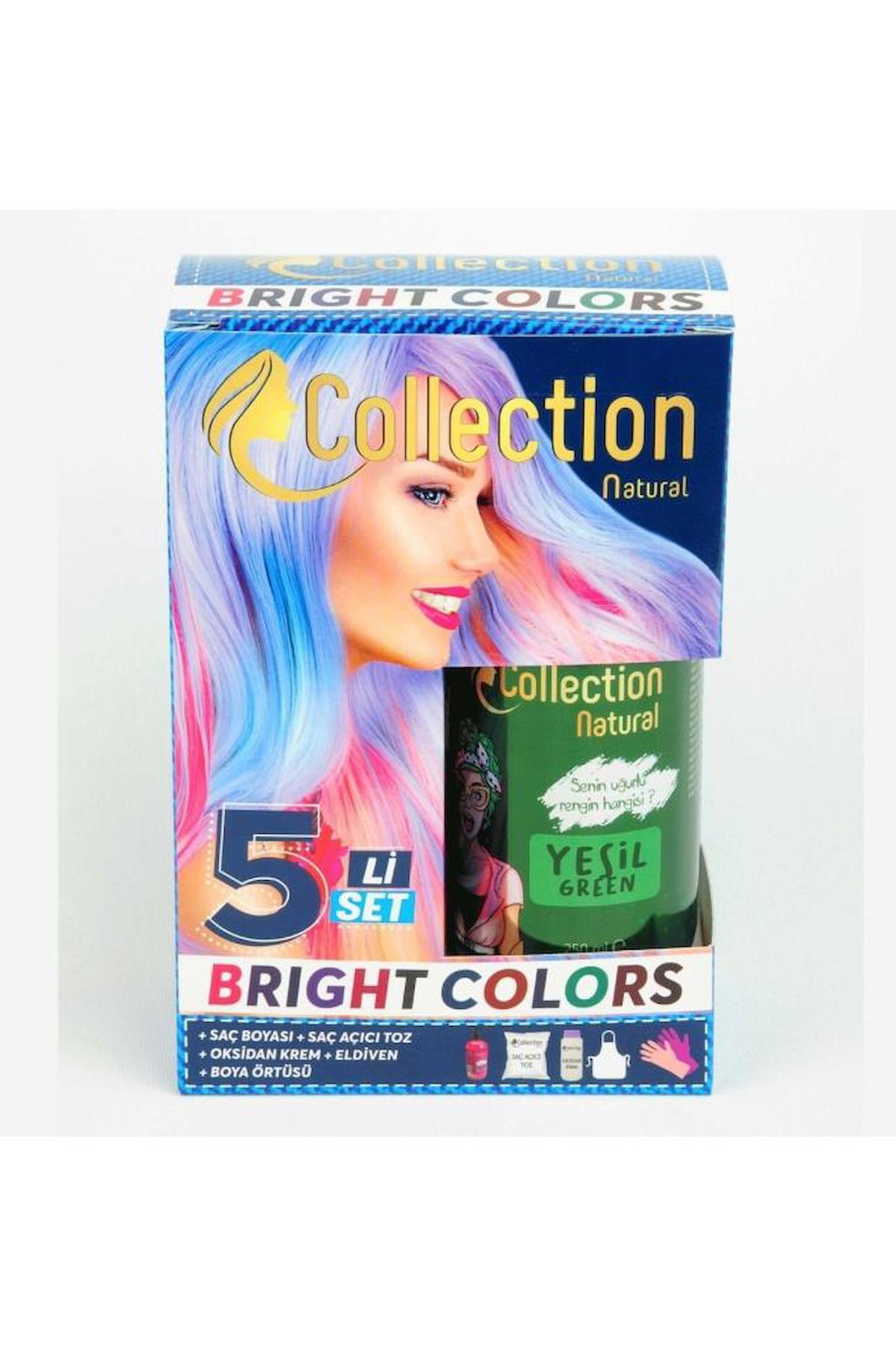 Collection Zümrüt Yeşil Amonyaksız Krem Saç Boyası 250 ml