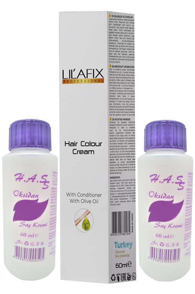 Lilafix 5.1 Açık Küllü Kahve Amonyaksız Krem Saç Boyası 60 ml