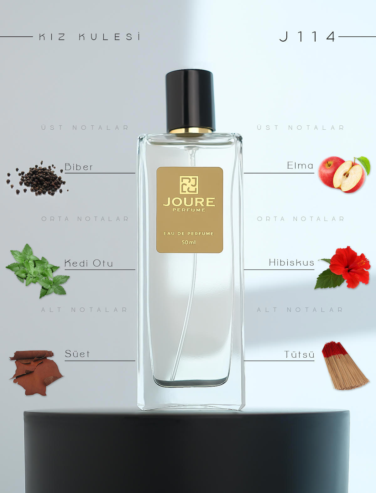 Joure Perfume Joure J114 EDP Çiçeksi Kadın Parfüm 50 ml