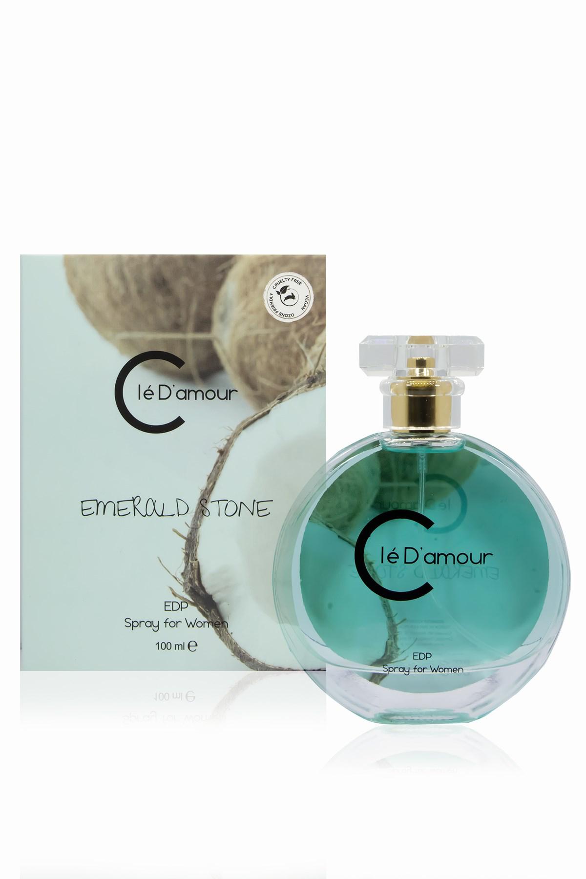 Clé D'Amour Emerald Stone EDP Çiçeksi Kadın Parfüm 100 ml