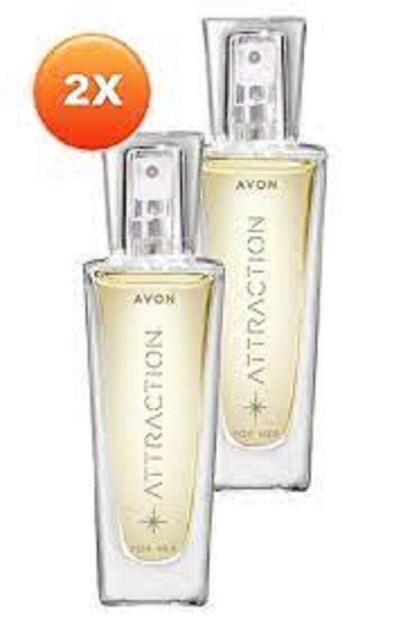 Avon Attraction EDP Meyvemsi-Odunsu Kadın Parfüm 2x30 ml