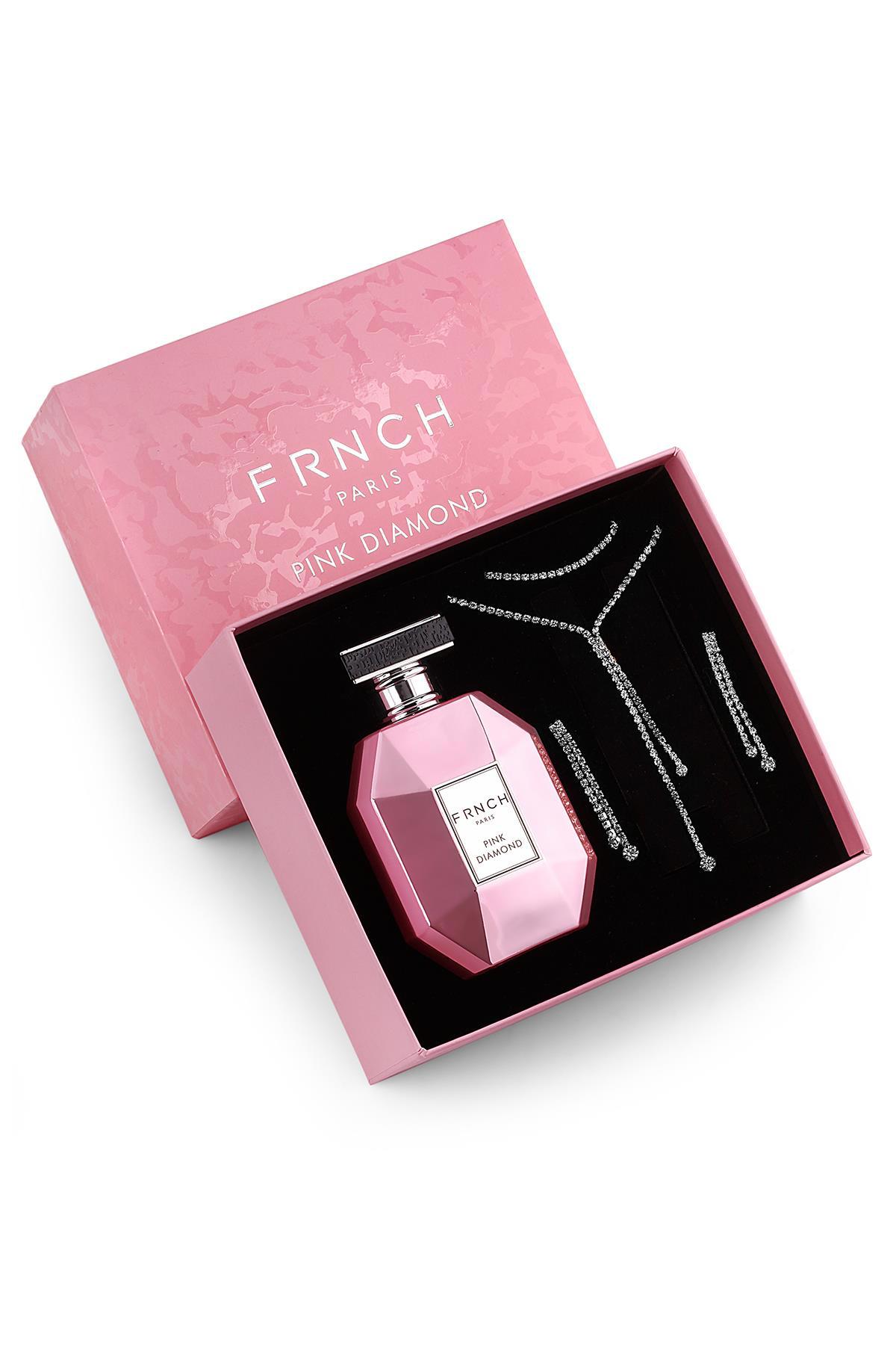 Frnch Pink Diamond EDP Meyvemsi-Odunsu Kadın Parfüm 75 ml