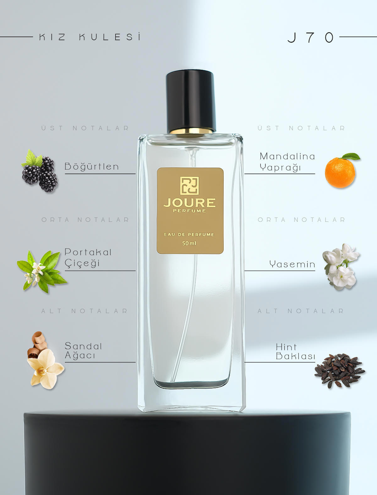 Joure Perfume Joure J70 EDP Çiçeksi Kadın Parfüm 50 ml