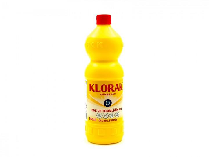 Klorak Beyazlar İçin Sıvı Çamaşır Suyu 12x1 lt