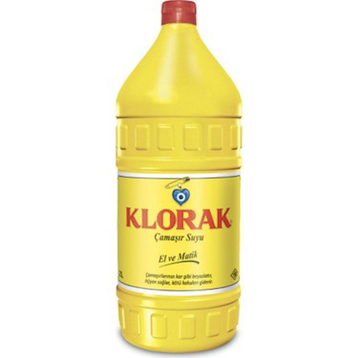 Klorak Sıvı Çamaşır Suyu 4x3.5 lt