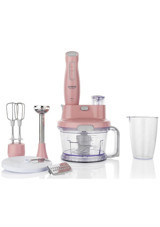 Schafer Meister Multi 1500 ml Turbolu 4 Bıçaklı 4'lü Blender Seti Pembe