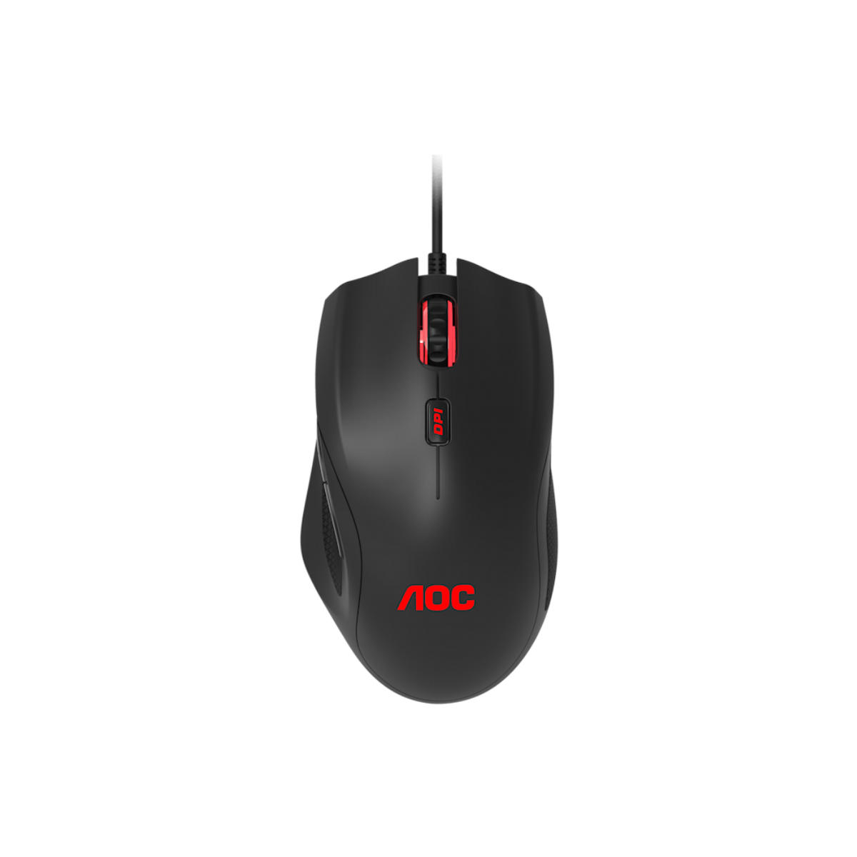 Aoc GM200 RGB Makrolu Kablolu Siyah Optik Mouse