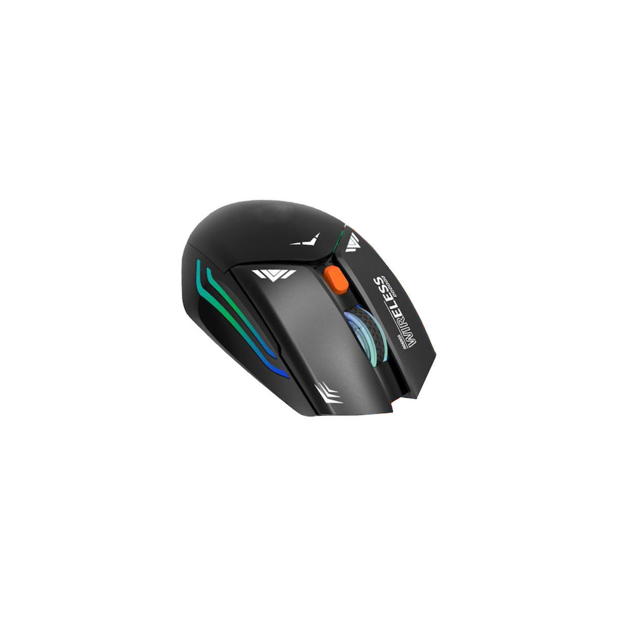 Zuidid BWM1 RGB Kablosuz Siyah Optik Mouse